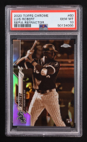 Luis Robert 2020 Topps Chrome Sepia Refractors #60 RC (PSA 10) at PristineAuction.com