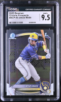 Jesus Made 2025 Bowman Chrome Prospects #BCP-50 RC (CGC MINT 9.5) at PristineAuction.com