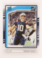 Drake Maye 2024 Clearly Donruss #53 RC at PristineAuction.com