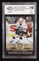Sidney Crosby 2005-06 Upper Deck Phenomenal Beginnings #5 RC (BCCG 10) at PristineAuction.com