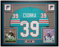 Larry Csonka Signed Custom Framed Jersey Display (Beckett) at PristineAuction.com