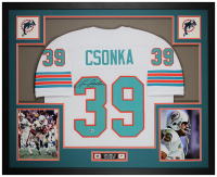 Larry Csonka Signed Custom Framed Jersey Display (Beckett) at PristineAuction.com