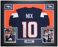 Bo Nix Signed Custom Framed Jersey Display (Beckett) at PristineAuction.com