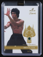 Bruce Lee 2024 Keepsake Edition Dragon Relic Gemstone Green Onyx #122 #34/50 at PristineAuction.com