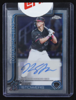 Kyle Stowers 2025 Topps Chrome Auto #AC-KS at PristineAuction.com