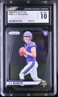 J.J. McCarthy 2024 Panini Prizm #400 RC (CGC GEM MINT 10) at PristineAuction.com
