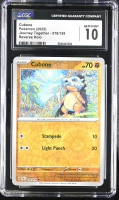 Cubone 2025 Pokemon Journey Together #076/159 (CGC 10) at PristineAuction.com
