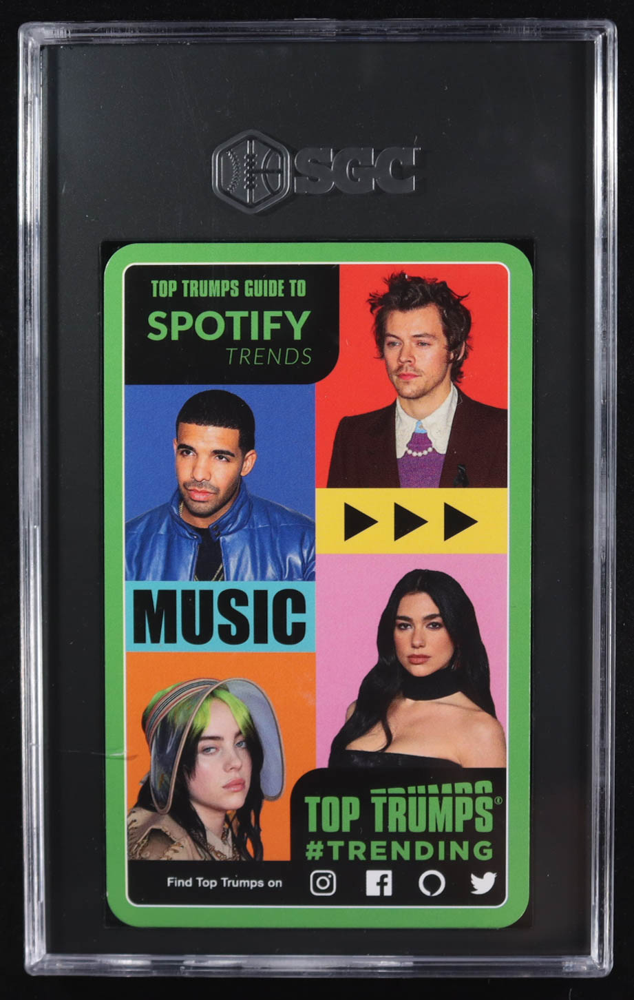 Megan Thee Stallion 2022 Top Trumps Guide to Spotify Trends #NNO (SGC 9.5) at PristineAuction.com Megan Thee Stallion 2022 Top Trumps Guide to Spotify Trends #NNO (SGC 9.5) at PristineAuction.com