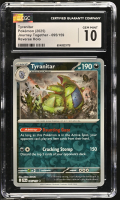 Tyranitar 2025 Pokemon Journey Together #095/159 (CGC 10) at PristineAuction.com