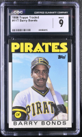 Barry Bonds 1986 Topps Traded #11T RC (CGC 9) at PristineAuction.com