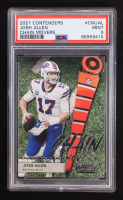 Josh Allen 2021 Panini Contenders Chain Movers #CM-JAL (PSA 9) at PristineAuction.com