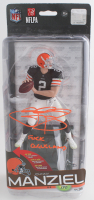 Johnny Manziel Signed 2014 NFL Series #35 Action Figure Inscribed "F*** Cleveland" (Beckett) at PristineAuction.com