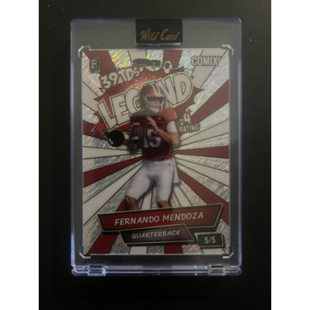 Fernando Mendoza 2025 Wild Card Comix Legend #ACBL-FM06 RC #5/5 at PristineAuction.com