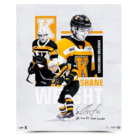Shane Wright Signed LE "All-Time RC Goal Leader" 16x24 Photo (UDA) at PristineAuction.com