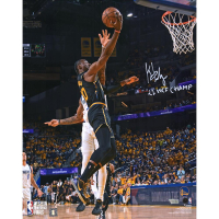Jonathan Kuminga Signed Warriors 16x20 Photo Inscribed "22 WCF Champ" (Fanatics) at PristineAuction.com