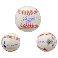 David Ortiz Signed LE OML Baseball Inscribed "HOF 22", "3x WS Champs" & "Boston Strong" (Fanatics, MLB & Ortiz) at PristineAuction.com