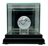 Bryson DeChambeau Signed Titleist Golf Ball with Display Case (JSA) at PristineAuction.com