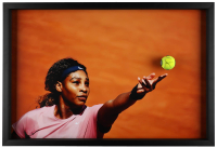 Serena Williams Signed Custom Framed Tennis Ball Display (PSA) at PristineAuction.com
