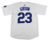 Kirk Gibson Signed Dodgers Nike Authentic Jersey (Beckett) at PristineAuction.com