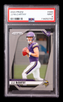 JJ McCarthy 2024 Panini Prizm #400 RC (PSA 9) at PristineAuction.com