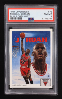 Michael Jordan 1991 Upper Deck Checklist #75 (PSA 8) at PristineAuction.com