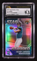 Trevor Lawrence 2021 Panini Rookies & Stars Star Studded #SS-21 RC (CSG 9.5) at PristineAuction.com