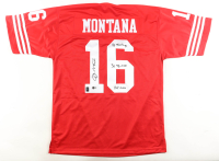 Joe Montana Signed Jersey Inscribed "4x SB Champ", "3x SB MVP", & "HOF 2000" (Beckett & Montana) at PristineAuction.com