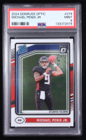 Michael Penix Jr. 2024 Donruss Optic #279 RR RC (PSA 9) at PristineAuction.com