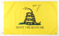 Robert O'Neill Signed 18x30 "Don't Tread On Me" Flag Inscribed "Never Quit!" (PSA) at PristineAuction.com