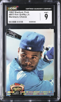 Ken Griffey Jr. 1992 Stadium Club #603 (CGC 9) at PristineAuction.com