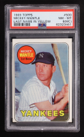 Mickey Mantle 1969 Topps / Last Name In Yellow #500A (PSA 8)(MC) at PristineAuction.com