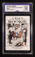 Drake Maye 2023 Leaf Special Release Rookie Achievement #RA20 RC (CCG 10) at PristineAuction.com
