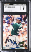 Ken Griffey Jr. 1995 Stadium Club #521 (CGC 9) at PristineAuction.com