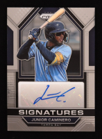 Junior Caminero 2023 Panini Prizm Signatures Prizms #54 RC at PristineAuction.com