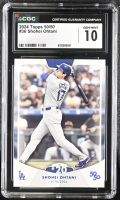 Shohei Ohtani 2024 Topps 50/50 #36 (CGC GEM MINT 10) at PristineAuction.com