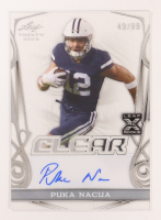 Puka Nacua 2023 Leaf Trinity Clear Autographs #CA-PN1 RC #49/99 at PristineAuction.com