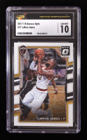 LeBron James 2017-18 Donruss Optic #27 (CGC 10) at PristineAuction.com