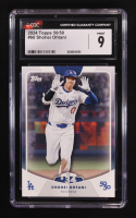 Shohei Ohtani 2024 Topps 50/50 #66 (CGC 9) at PristineAuction.com