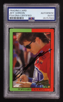 Jeff Gordon Signed 1994 Action Packed Popularity Is A Plus #6 (PSA) at PristineAuction.com