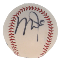 Mike Trout Signed OML Baseball (Beckett) at PristineAuction.com