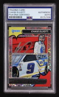 Chase Elliott Signed 2022 Panini Donruss Action Packed #4 (PSA) at PristineAuction.com