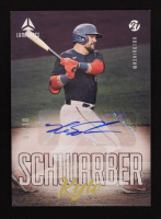 Kyle Schwarber 2021 Panini Luminance Autographs Gold #19 #5/10 at PristineAuction.com