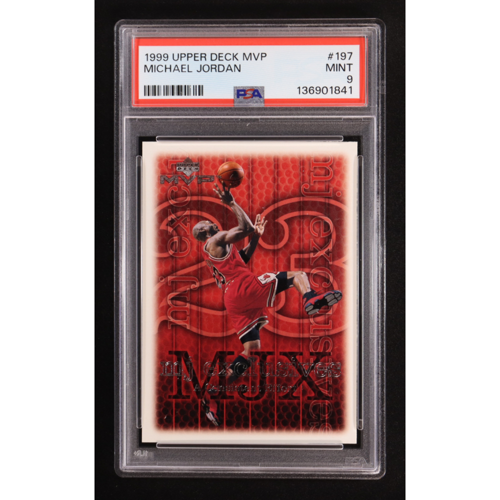 Michael Jordan 1999-00 Upper Deck MVP #197 (PSA 9) at PristineAuction.com