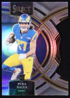 Puka Nacua 2023 Select Prizms Silver Die Cut #199 RC at PristineAuction.com