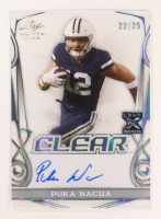 Puka Nacua 2023 Leaf Trinity Clear Autographs #CAPN1 RC #22/25 at PristineAuction.com