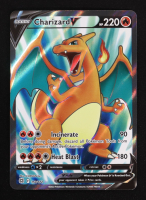 Charizard V 2022 Pokemon TCG Sword & Shield Brilliant Stars #153 FULL ART at PristineAuction.com