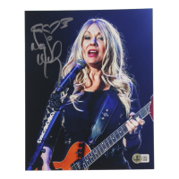 Nancy Wilson Signed 8x10 Photo with Band Logo Sketch (Beckett) at PristineAuction.com