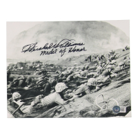 Hershel W. Williams Signed 8x10 Photo Inscribed "Medal of Honor" (Beckett) at PristineAuction.com
