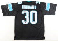 Chuba Hubbard Signed Jersey (Beckett) at PristineAuction.com