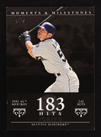 Ichiro Suzuki 2007 Topps Moments and Milestones Black #6 Hit 183 #25/29 at PristineAuction.com